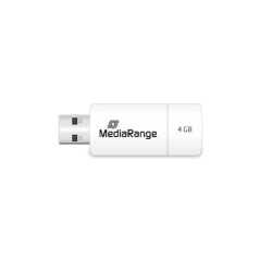 Pendrive MediaRange, Color Edition, Rojo, 4 GB