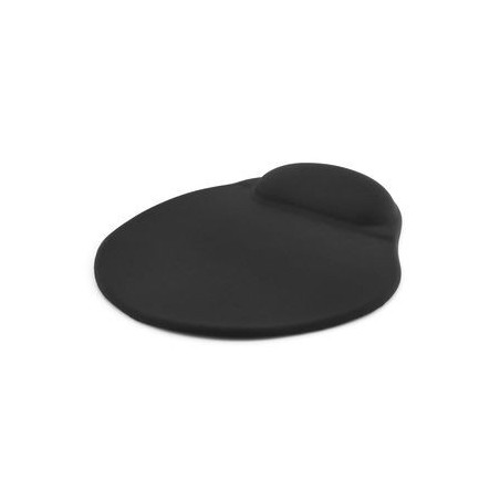 MediaRange Ergonomic mouse pad with gel wrist support, black