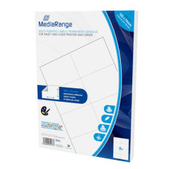 MediaRange Multi-purpose labels, permanent adhesive, 105x74mm, white, 400 labels