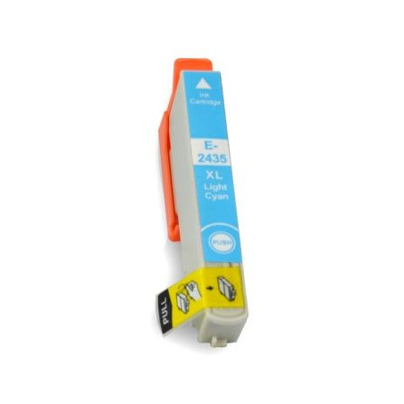 Cartucho de tinta compatible Epson 24XL T2435 Cian Claro