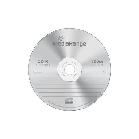 MediaRange CD-R 700 Mo 80 min 52x, Spindle 100