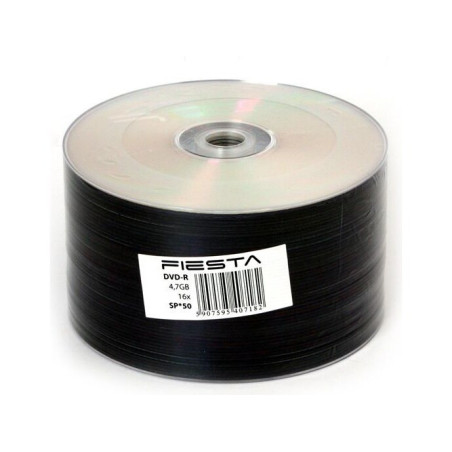 DVD-R Fiesta 4,7GB 16X - 50 uni