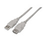 Cable Extension USB 2.0 - Tipo A Macho a Tipo A Hembra - 1.0m