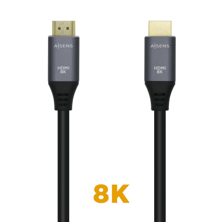 Cabo HDMI V2.1 Ultra Alta Velocidade 8K@60Hz 48Gbps - A/M-A/M - 1.5m