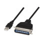 Conversor USB Impresora - Tipo A Macho a CN36(IEEE1284)/M - 1.5m