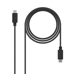 Cabo USB-C 2.0 Macho a USB-C Macho 1m