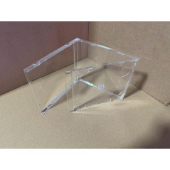 MediaRange CD jewel case for 2 discs, 10.4 mm, transparent