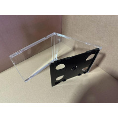 CD jewel case for 2 discs, 10.4 mm, black tray – pack of 100