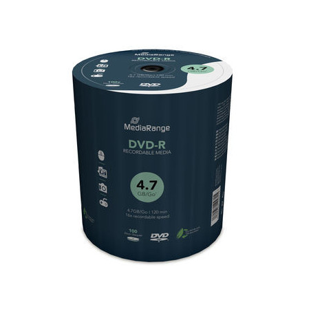 MediaRange DVD-R 4,7 Go 16x Spindle 100