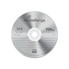 MediaRange CD-R 700 MB 52x – Campana 100 | DVDi.es