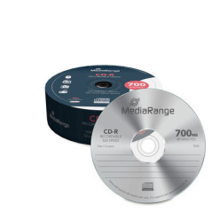 MediaRange CD-R 700 Mo 52x – Spindle 25 | DVDi.es