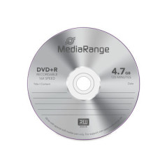 MediaRange DVD+R 4,7GB 16x Campana 100