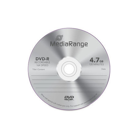 MediaRange DVD-R 4,7GB 16x Tarrina 50