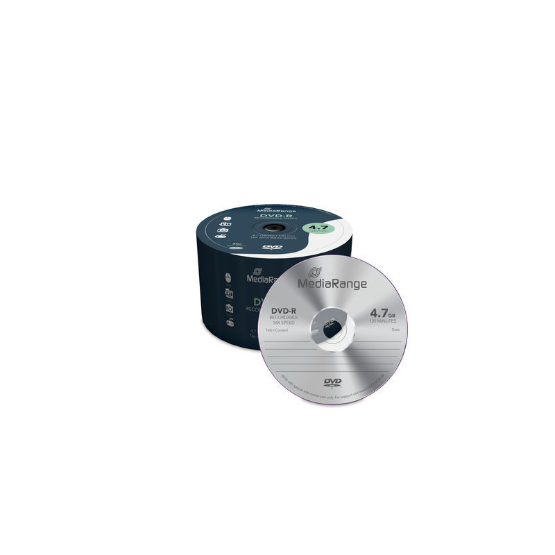 MediaRange DVD-R 4,7 Go 16x Spindle 50
