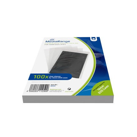 Sobres Finalization, Plásticos para Caja USB 14mm - Pack 100 uds