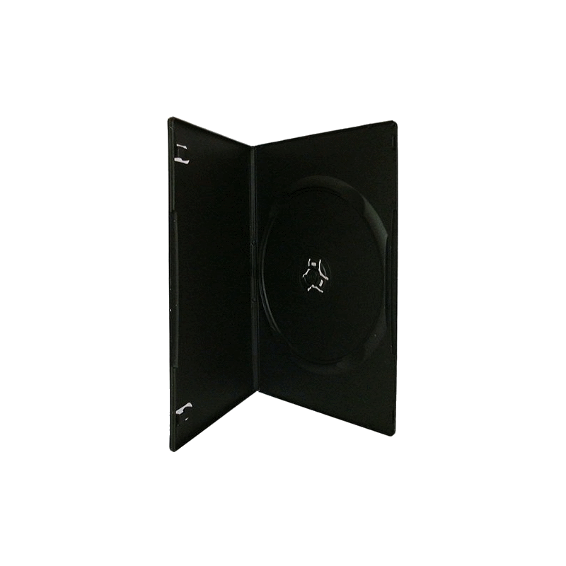 Custodia DVD 9mm per 1 disco nera