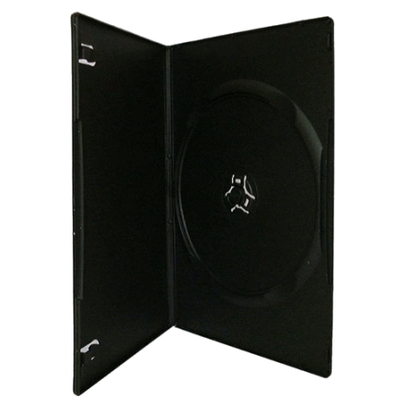 Custodia DVD per 1 disco, 9 mm, colore nero | DVDi.es