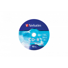 VERBATIM CD-R, extra protection, 700 MB, 52x, pack 10