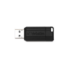 Verbatim PinStripe USB Drive 8GB - Black