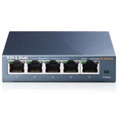 TP-Link TL-SG105 Switch 5 Portas Gigabit 10/100/1000 Mbps