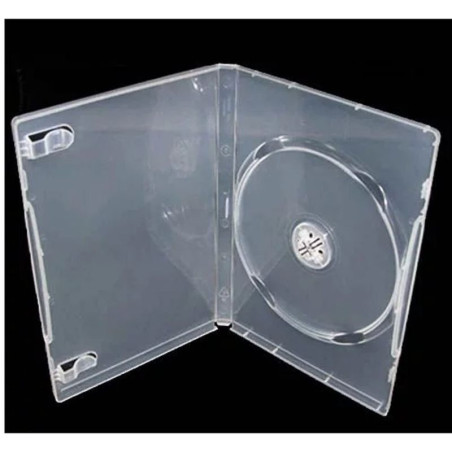 MediaRange DVD-Hülle für 1 Disc, 14 mm, transparent