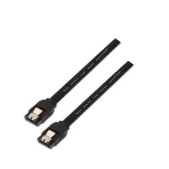 Cable SATA III Datos 6G con Anclajes - 0.5m para Disco Duro SATA I - II - III SSD