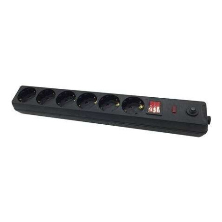 Multiprise 6 prises Schuko avec protection contre les