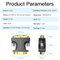 Adaptador DVI Macho a VGA Hembra Adaptador DVI Macho a VGA Hembra