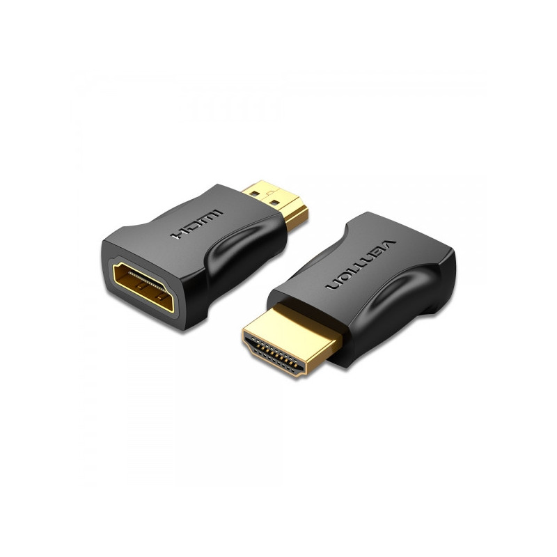 Adaptador HDMI macho para HDMI fêmea 4K