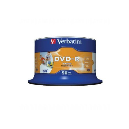 Verbatim DVD-R 4,7 GB 16x stampabile – Campana 50 | DVDi.es