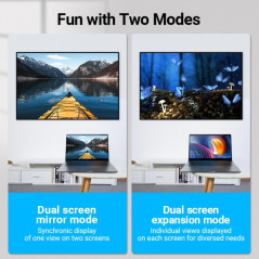 Adattatore HDMI maschio a HDMI femmina 4K