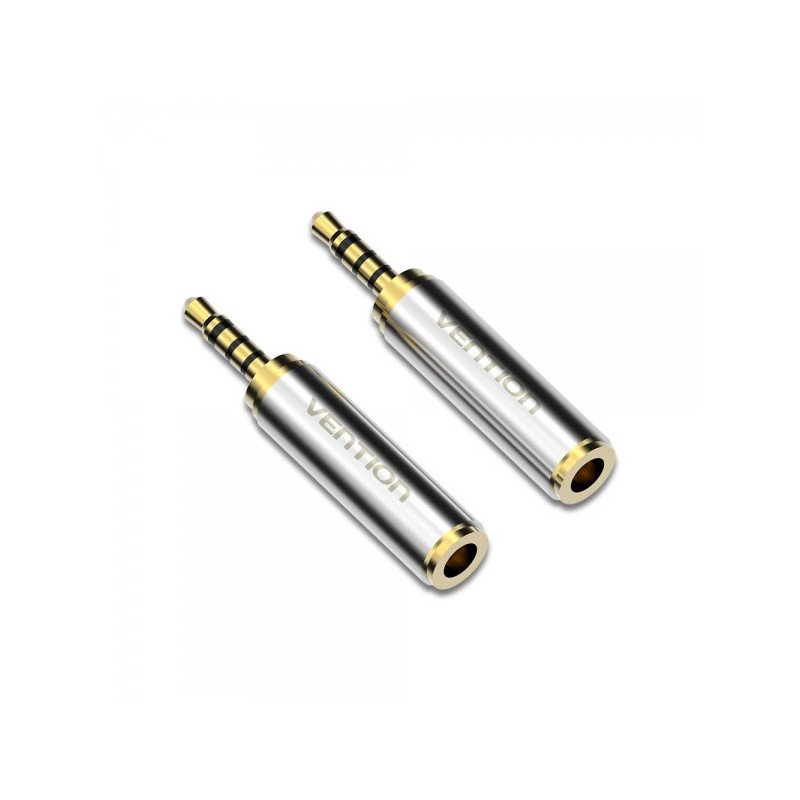 Adaptateur Jack 2.5 Mâle vers Jack 3.5 Femelle Adaptateur Jack 2.5 Mâle vers Jack 3.5 Femelle