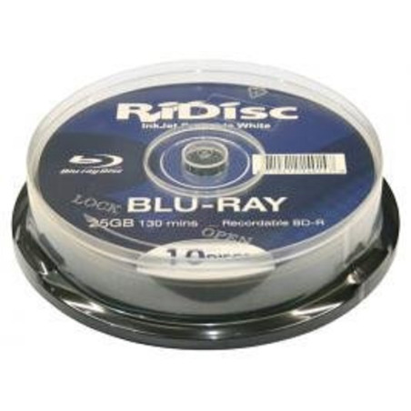 RIDISC BD-R 25GB 6x speed, Cake 10