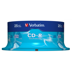 Verbatim CD-R 700MB 52X EXTRA PROTECTION SURFACE Cake 25