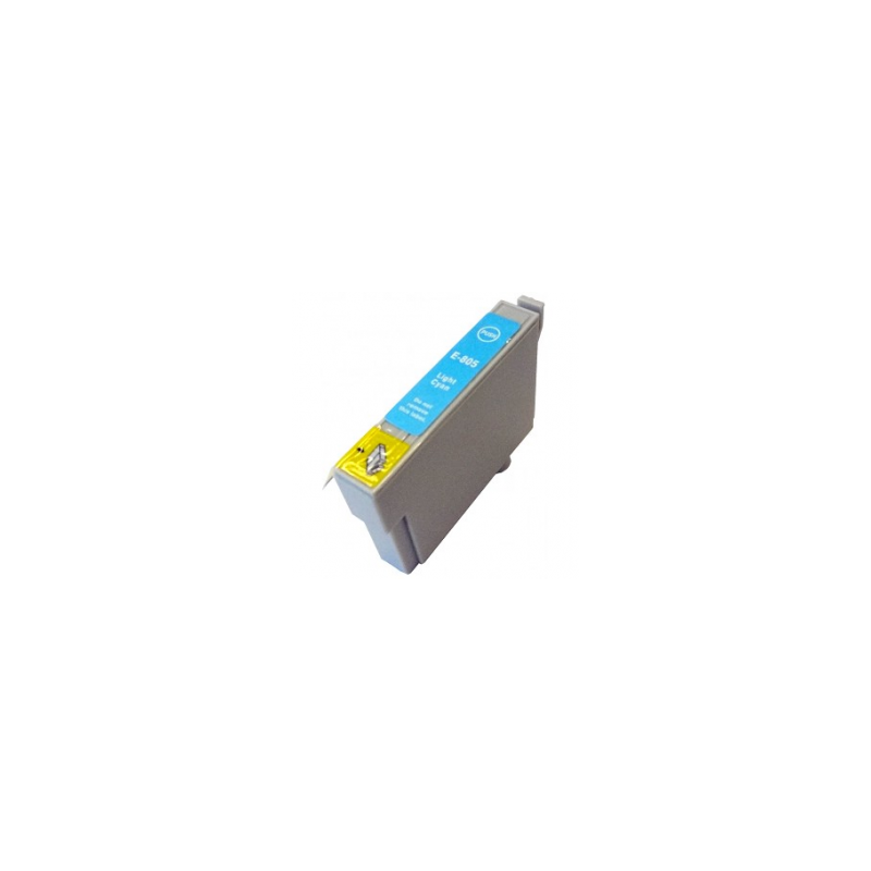 Epson T0805 Ciano chiaro compatibile C13T08054010 Epson T0805 Ciano chiaro compatibile C13T08054010