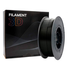 Filamento 3D PLA - Diametro 2.85mm - Bobina 1kg - Color Negro