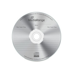 MediaRange Audio CD-R 700MB 80min 12x speed, Cake 25