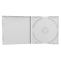 CD Jewelcase 10.4mm for 1 CD/DVD, clear