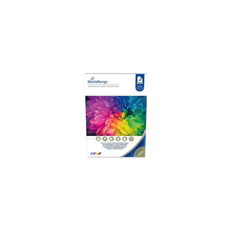 Papel DinA4 inkjet mate 130g pack 100 unidades Papel DinA4 inkjet mate 130g pack 100 unidades