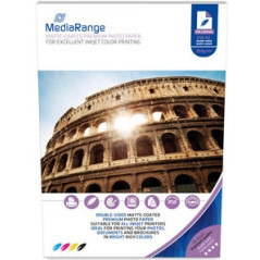 Papier photo MediaRange A4 mat recto verso, 250 g | DVDi.es