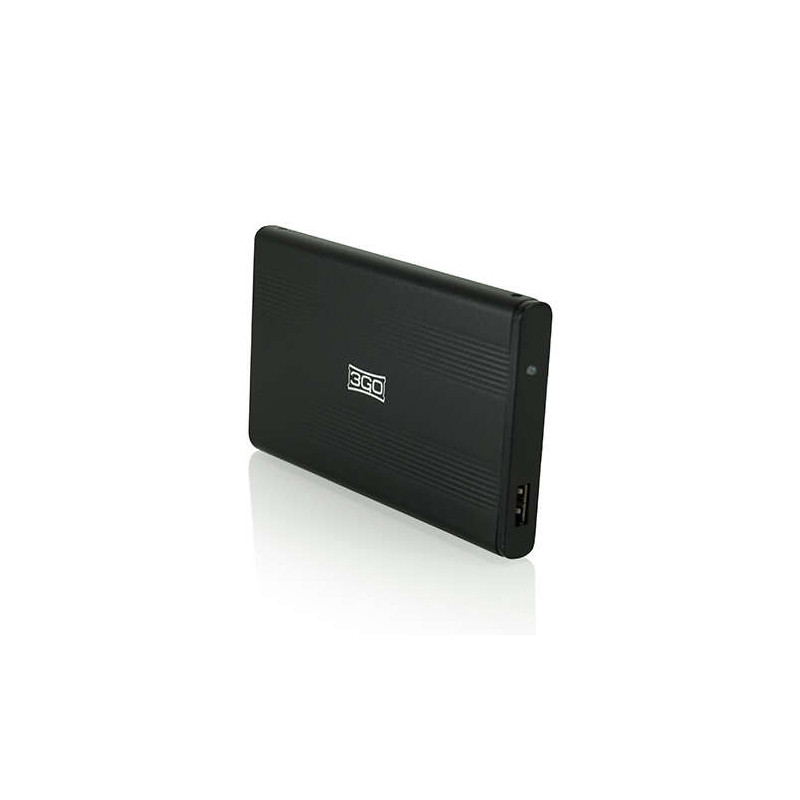 3Go Caixa Externa HD 2.5" SATA-USB - Cor Preto