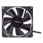 Unykach Ventilador 80mm - Velocidad Max. 2000rpm - Color Negro Unykach Ventilador 80mm - Velocidad Max. 2000rpm - Color Negro