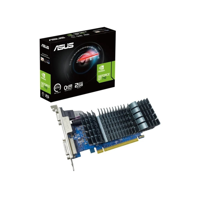 Placa gráfica Asus GeForce GT 710 SL EVO BRK 2 GB GDDR5