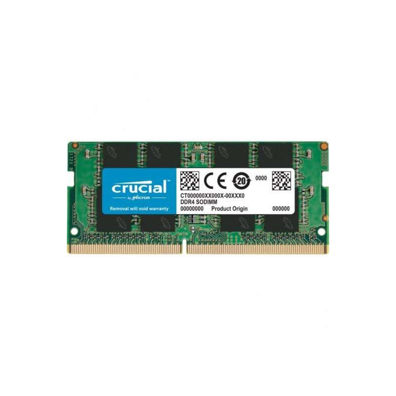 Crucial RAM Memory DDR4 8GB 3200Mhz PC4-25600 CL22 SODIMM Crucial RAM Memory DDR4 8GB 3200Mhz PC4-25600 CL22 SODIMM