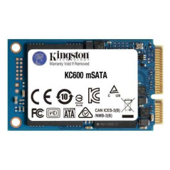SSD Kingston KC600 mSATA 256 Go SATA III, 3D TLC NAND