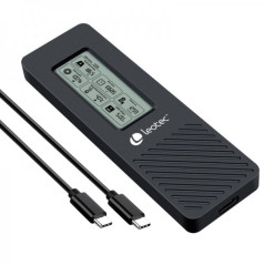 Caja externa Leotec para SSD M.2 NVMe, USB 3.2 Gen 2 tipo C