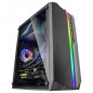 Mars Gaming MC-S1 Caja Compacta Gaming - Iluminacion ARGB 12 Modos - Compatible Micro-ATX/Mini-ITX