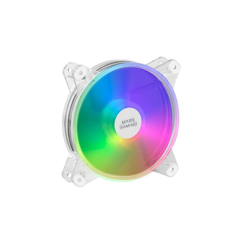 Mars Gaming 120mm Fan - RGB Lighting - Max Speed ​​1100rpm