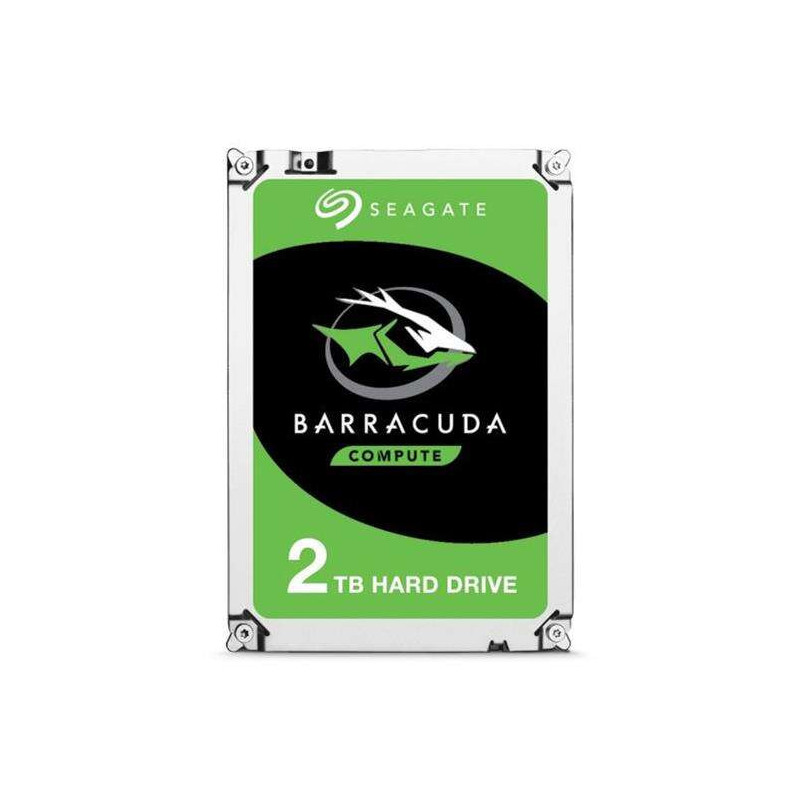 Disque dur interne Seagate Barracuda 3,5" 2 To SATA 7200 tr/min 256 Mo 6 Go-S