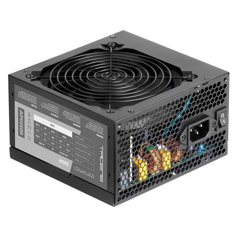 Tacens Anima APIII500 Fuente de Alimentacion 500W ATX - Eficiencia Bronze del 85% Tacens Anima APIII500 Fuente de Alimentacion 500W ATX - Eficiencia Bronze del 85%